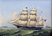 unknow artist Barque WHITE SEA of Boston painting